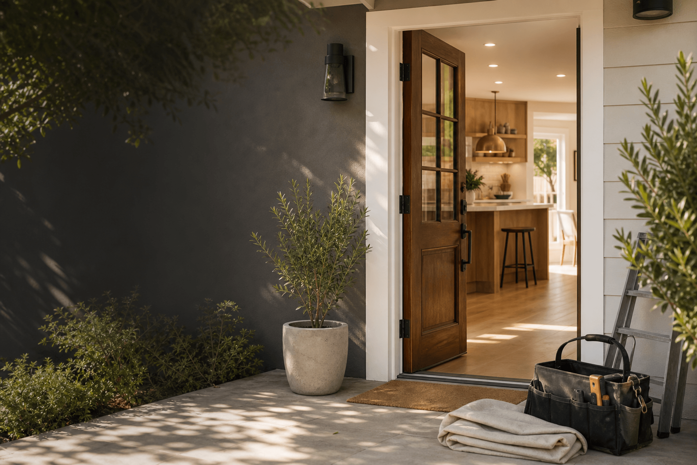 Full home remodeling detail