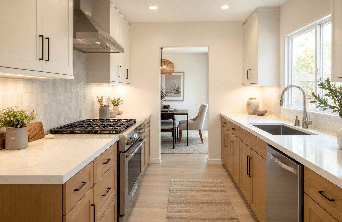 Kitchen after remodel